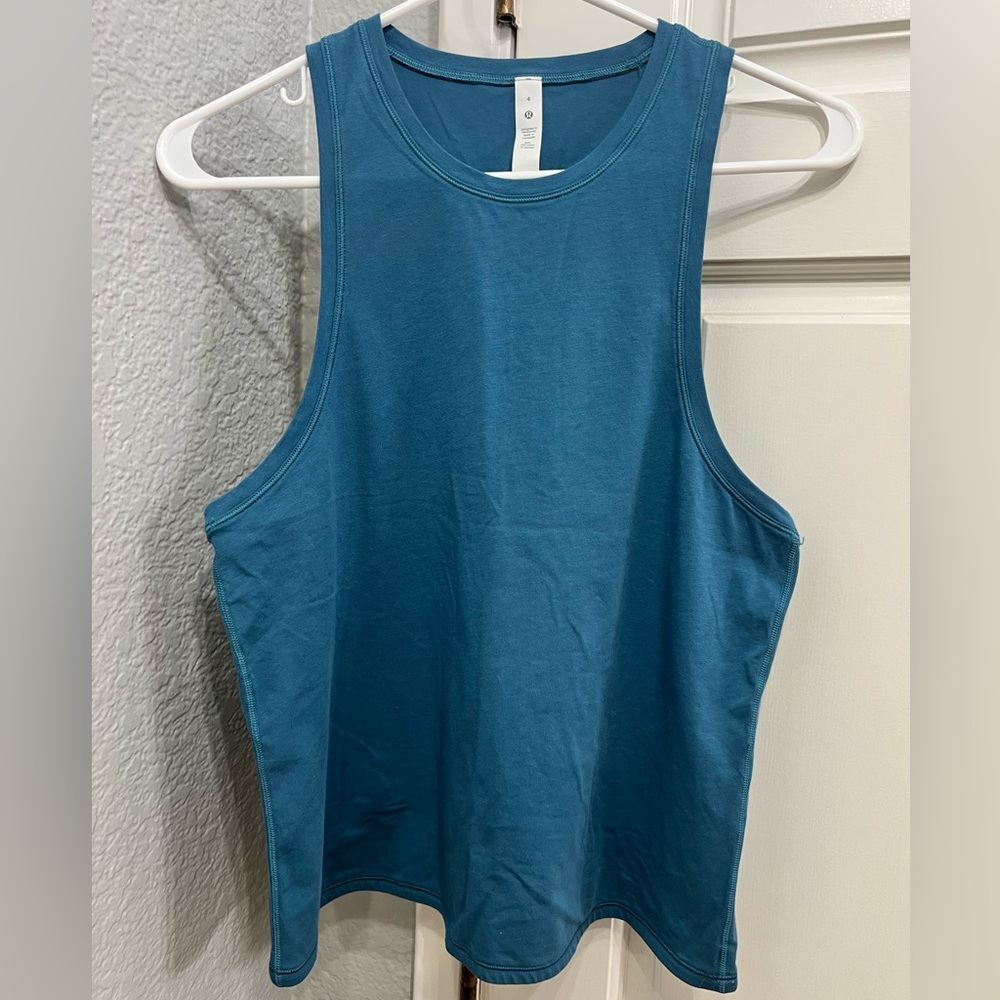Lululemon Athletica Blue Tank Top